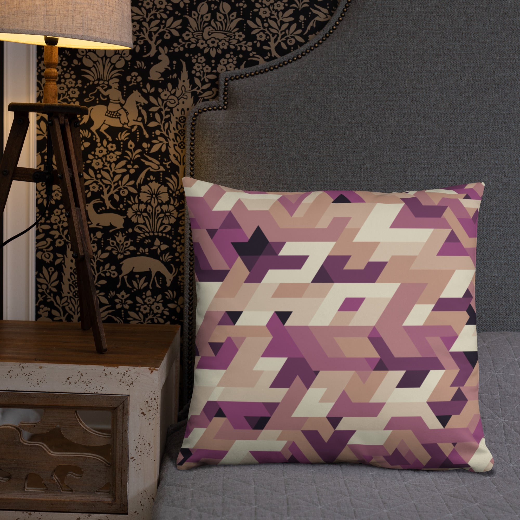 Coussin Classique ❯ Isoménigme ❯ Brume cuivrée