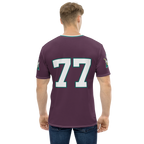 T-shirt à col rond - Étang aubergine