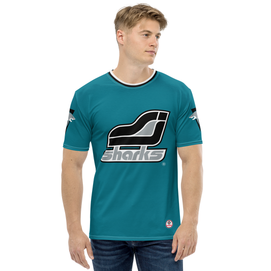 T-Shirt col rond pour hommes ❯ Concept 70 ❯ Sharks