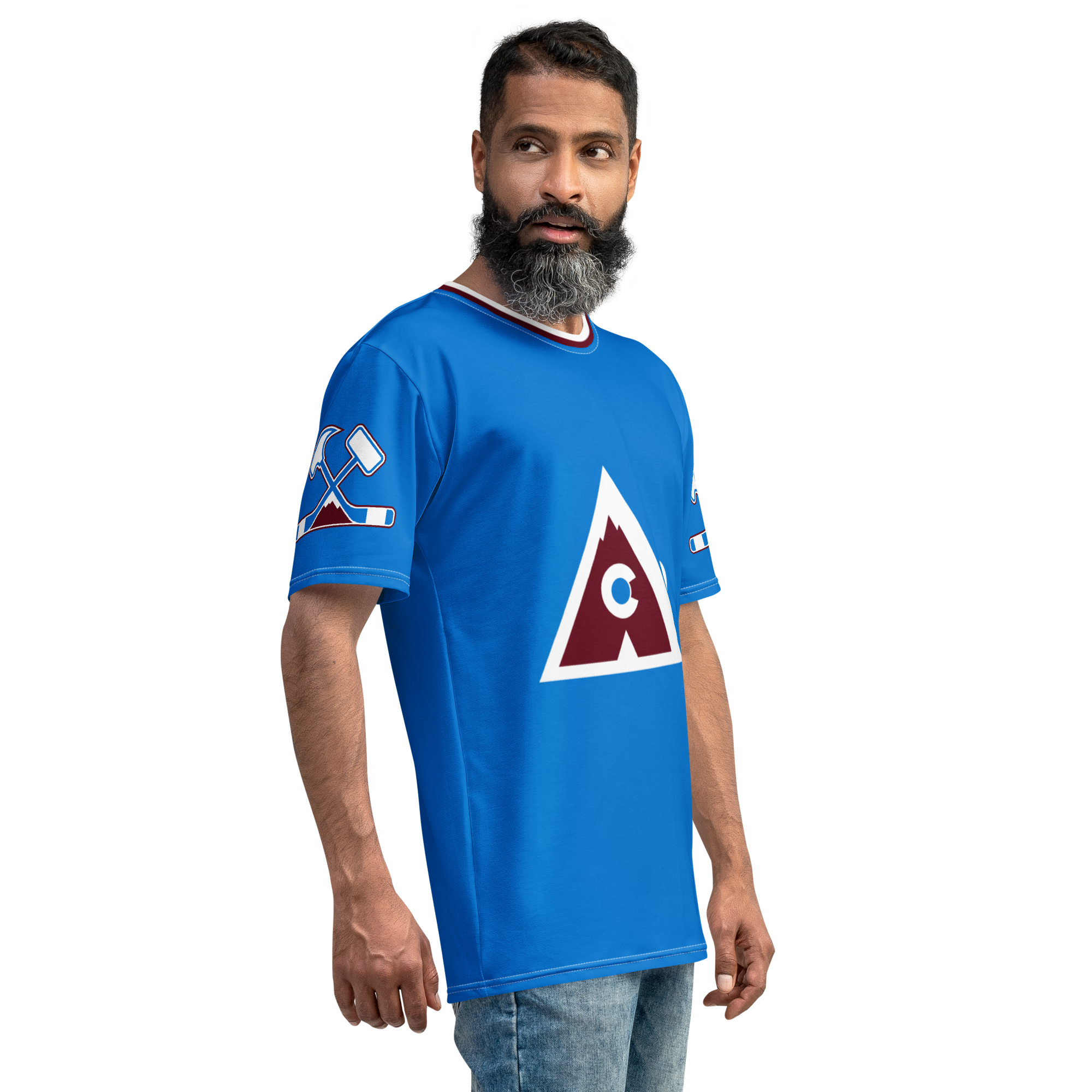 Crew neck T-shirt - Nordic blue Rockies