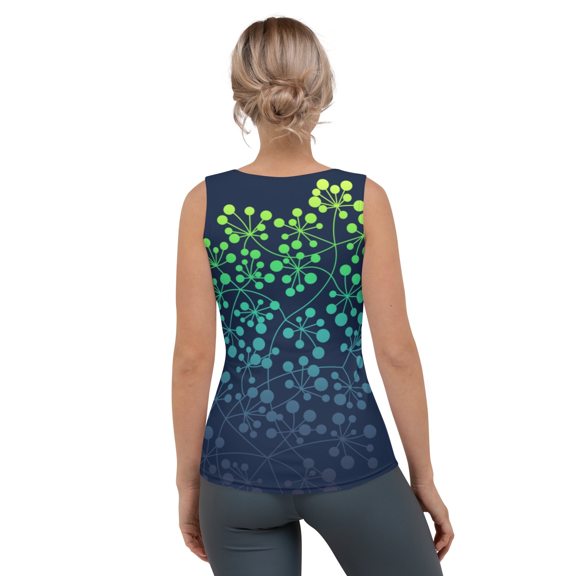 Débardeur Arboricool, Aurore boréale, coupe intégrale