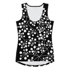 Débardeur Arboricool, blanc sur noir, coupe intégrale