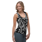 Débardeur Arboricool, blanc sur noir, coupe intégrale