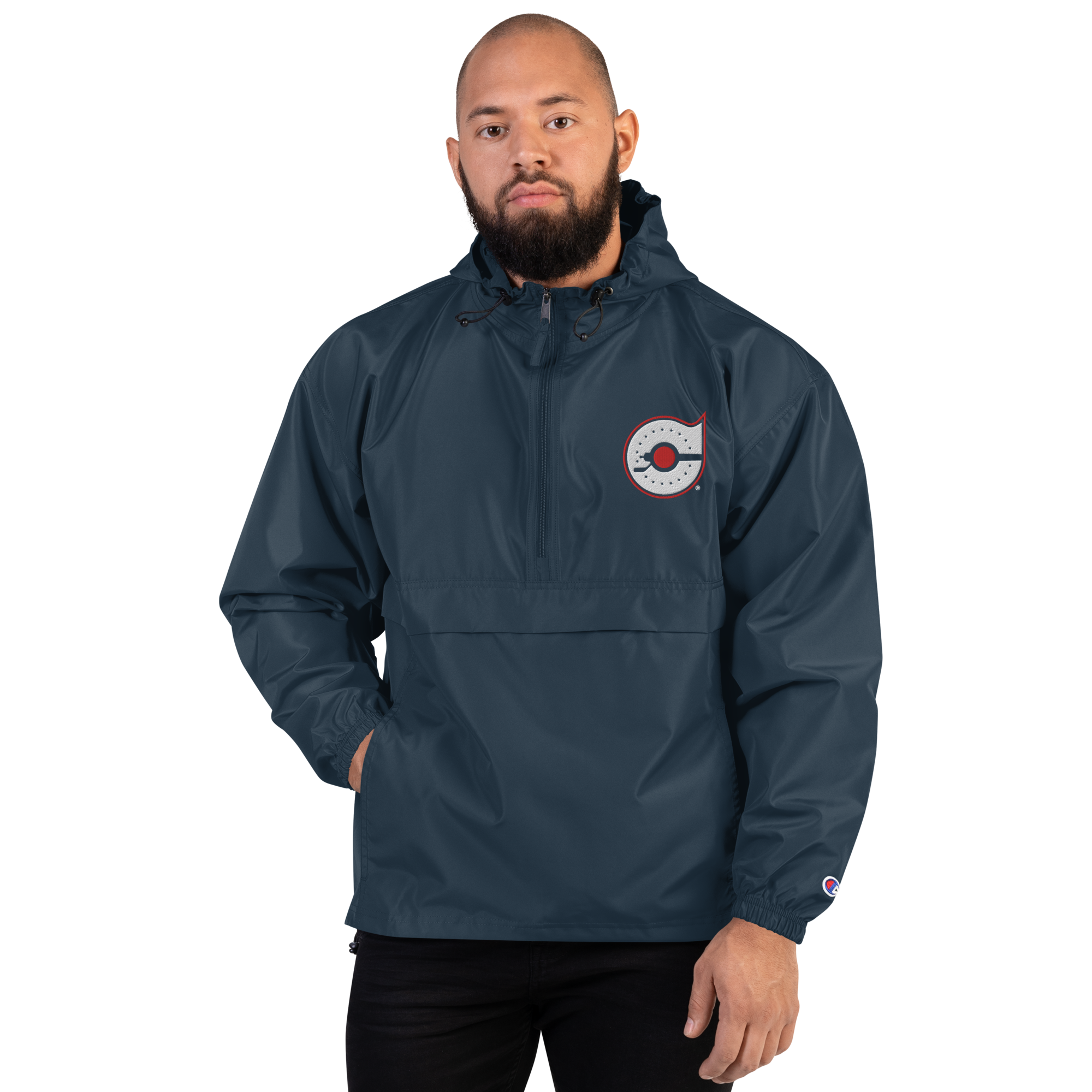Champion Embroidered Packable Jacket - Concept 70 Ohio Cannons '00