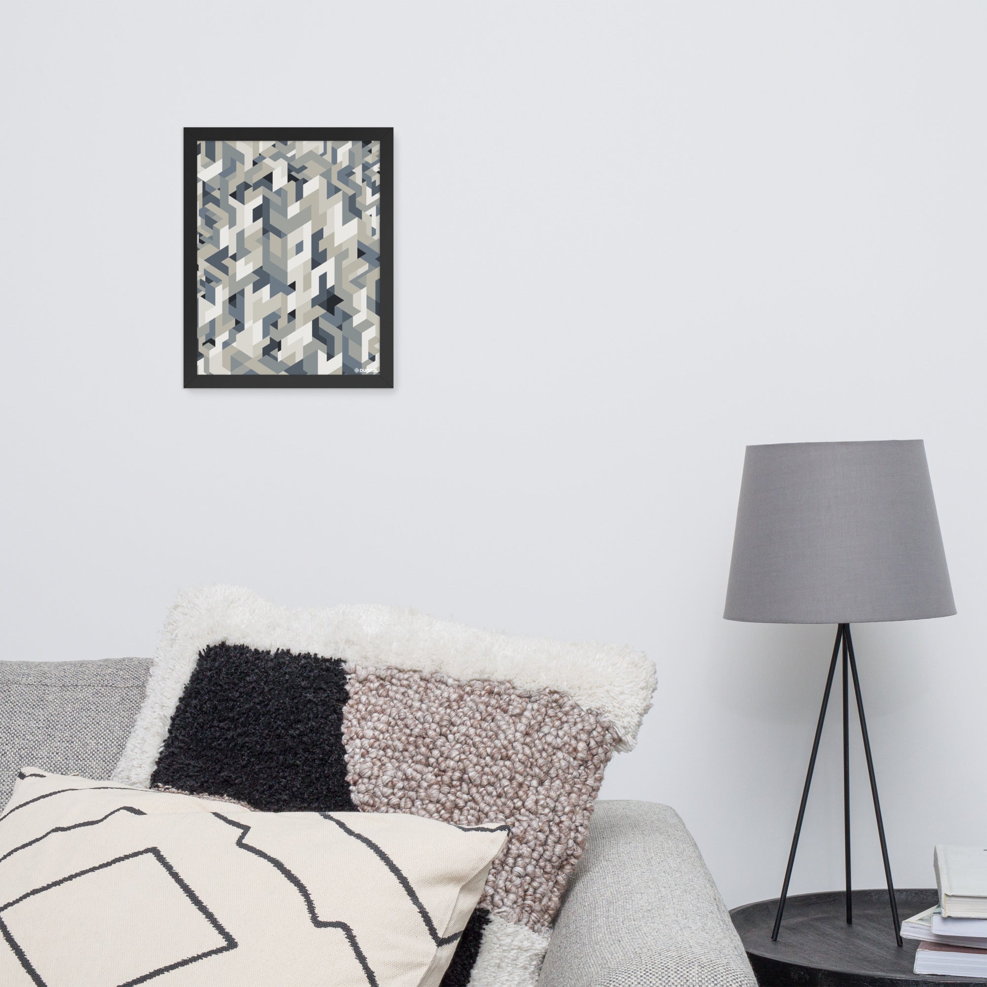 Affiche Encadrée — Graal d'ardoise