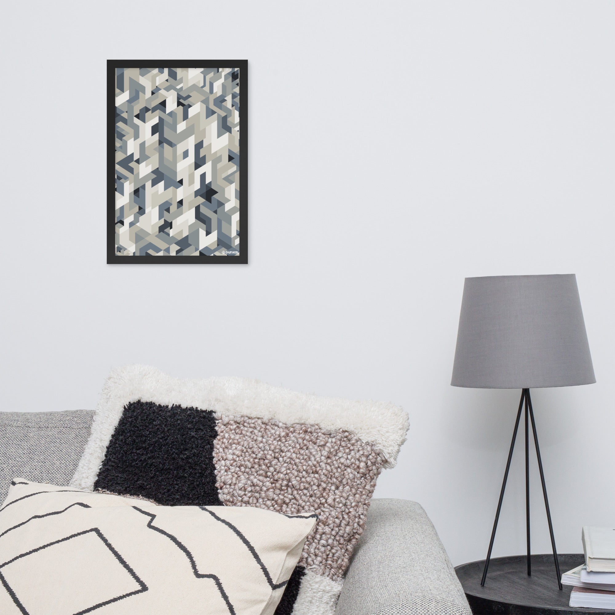 Affiche Encadrée — Graal d'ardoise