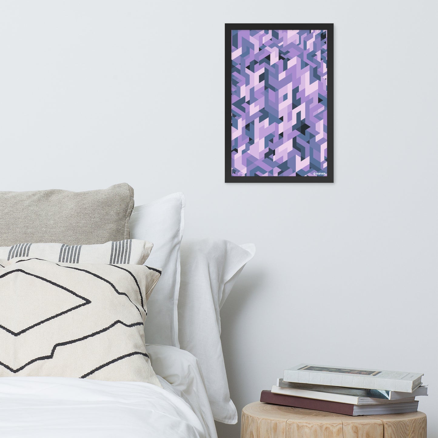 Framed Poster ❯ Isomenigme ❯ Lavender There