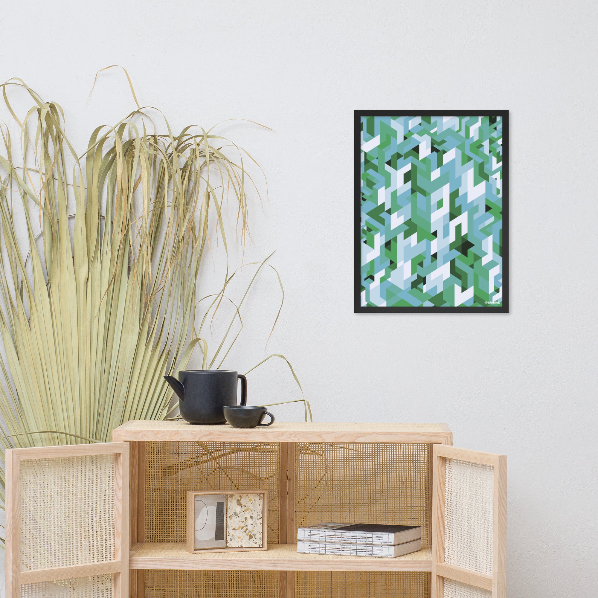 Affiche Encadrée — Trèfle céleste