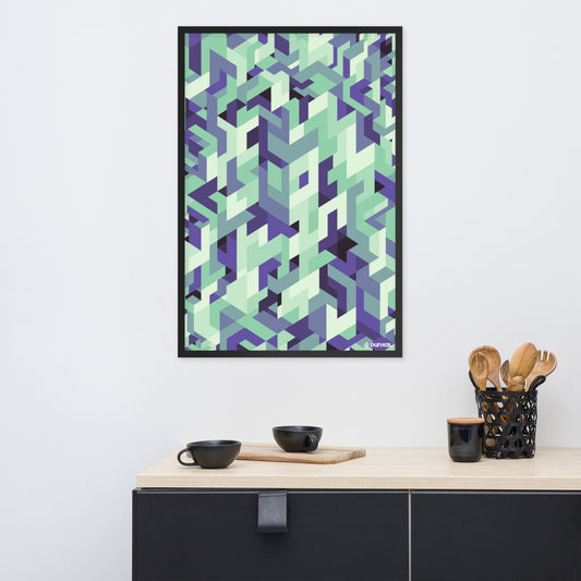 Framed Poster ❯ Isomenigme ❯ Purple tea