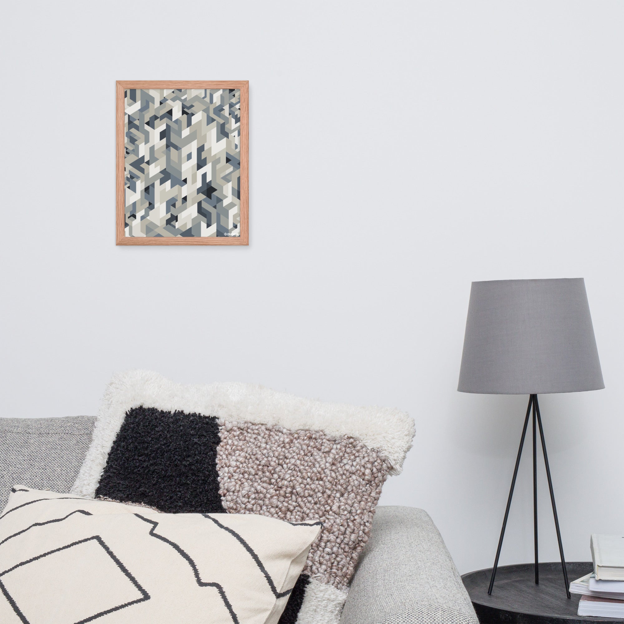 Affiche Encadrée — Graal d'ardoise