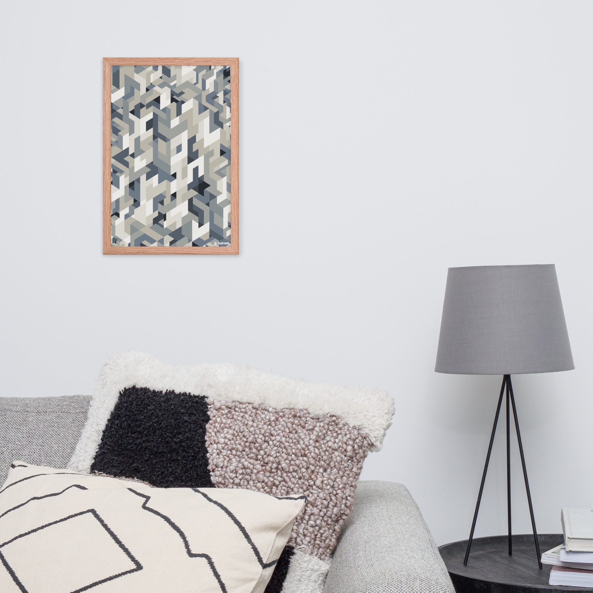 Affiche Encadrée — Graal d'ardoise