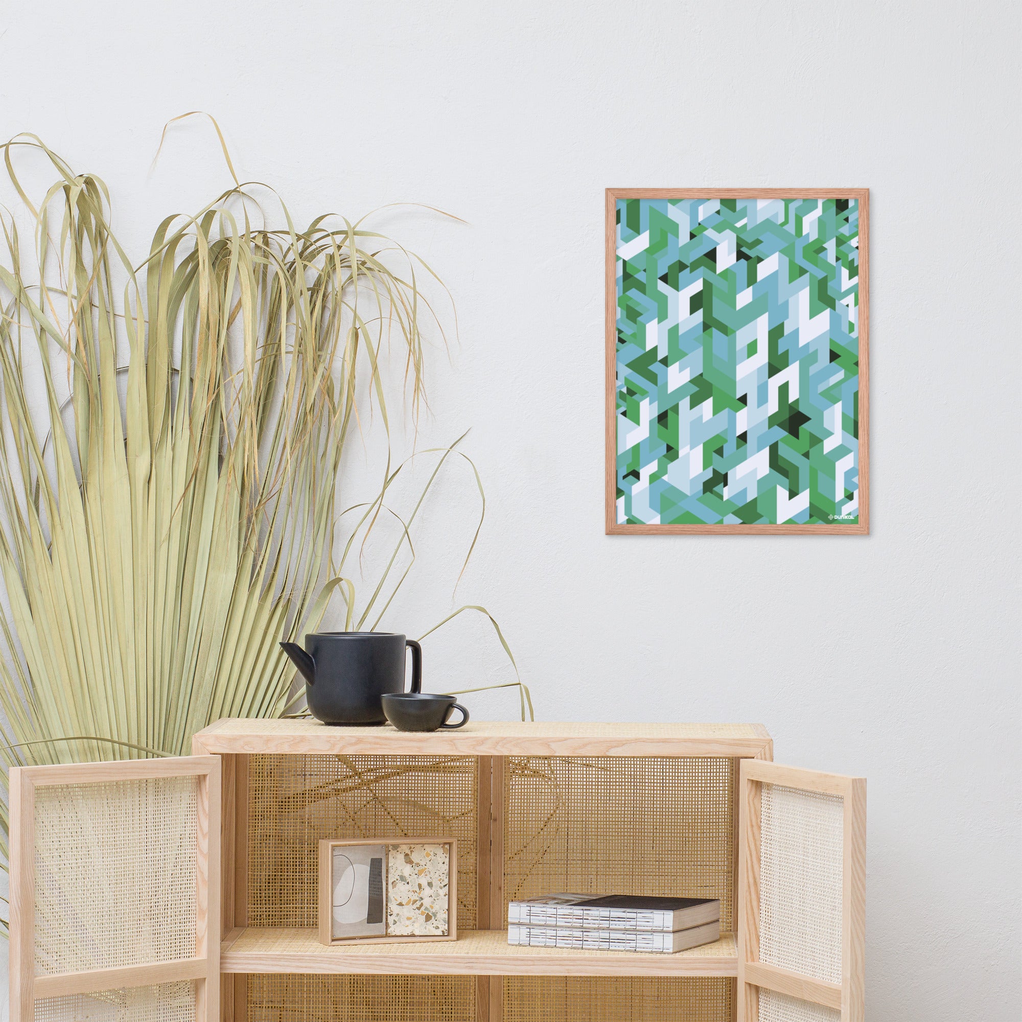 Affiche Encadrée — Trèfle céleste