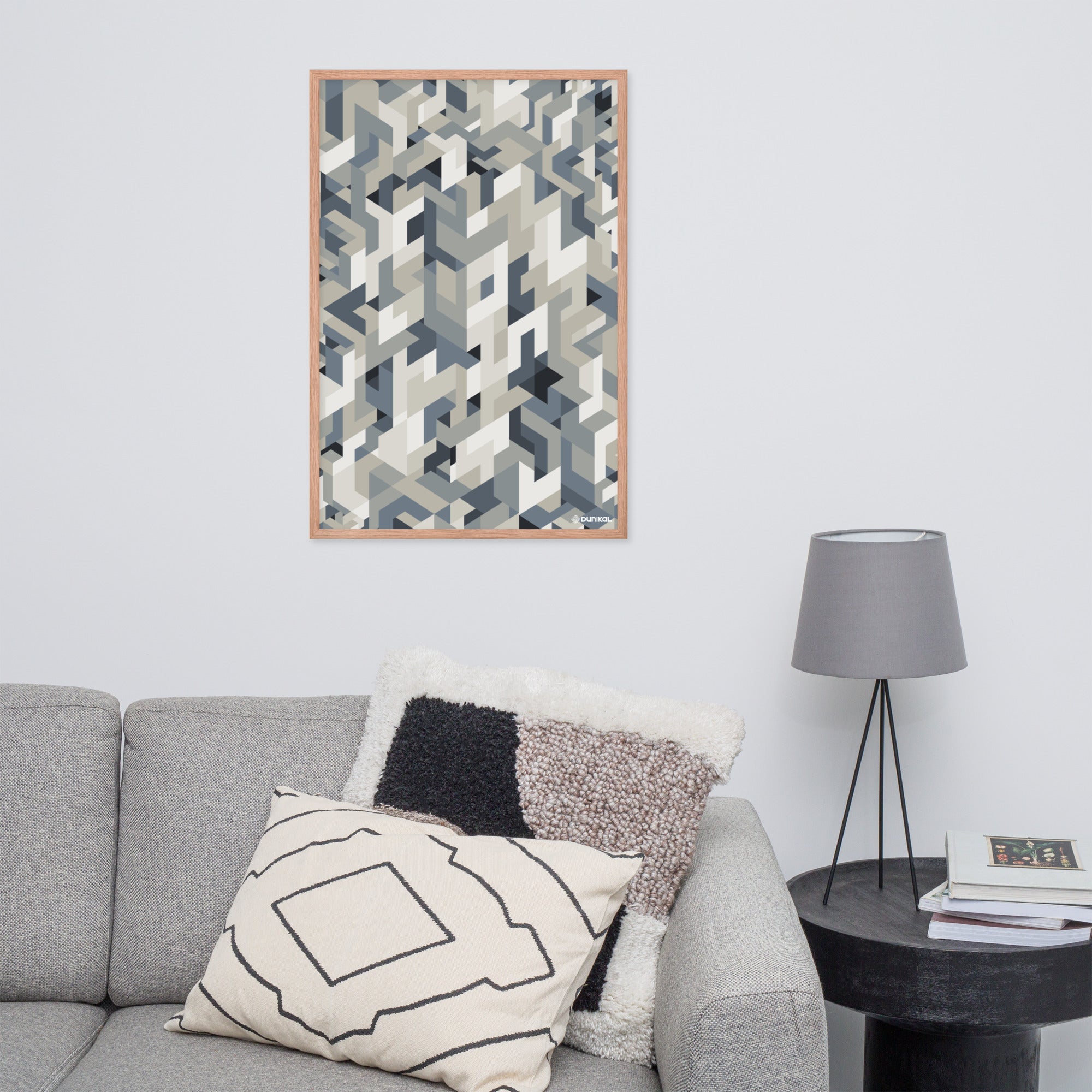 Affiche Encadrée — Graal d'ardoise