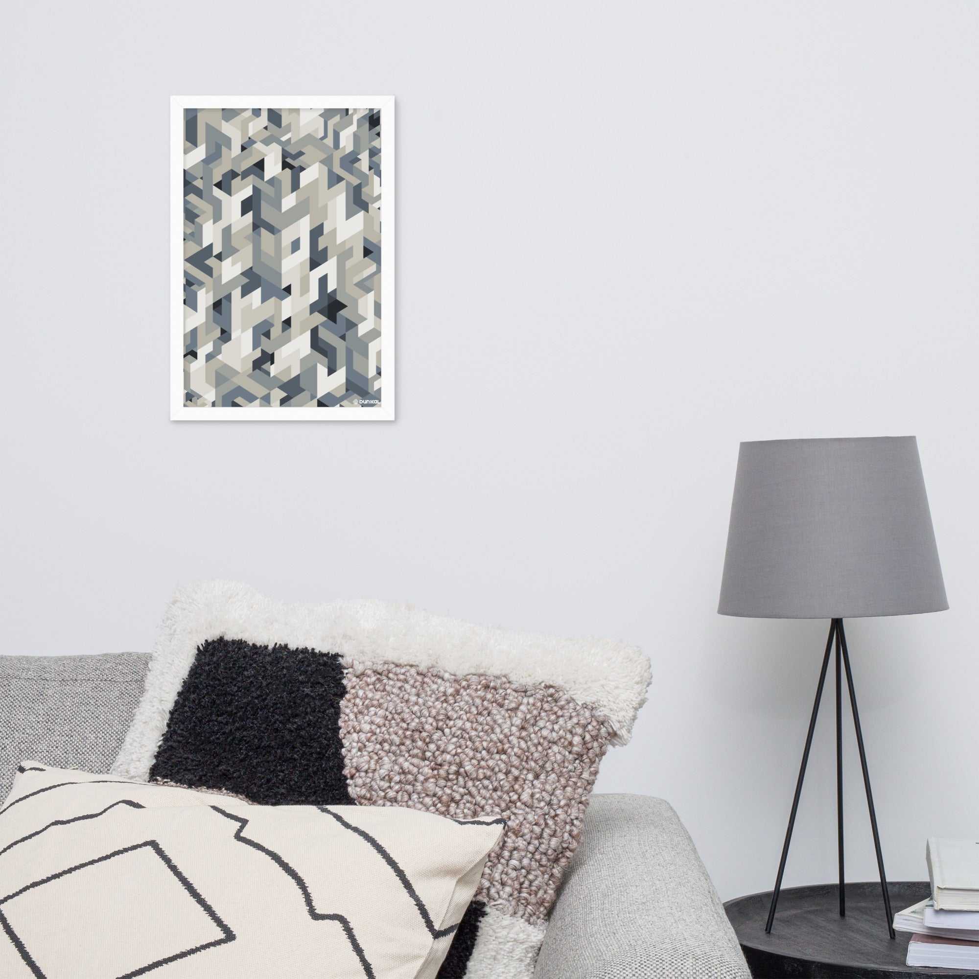 Affiche Encadrée — Graal d'ardoise