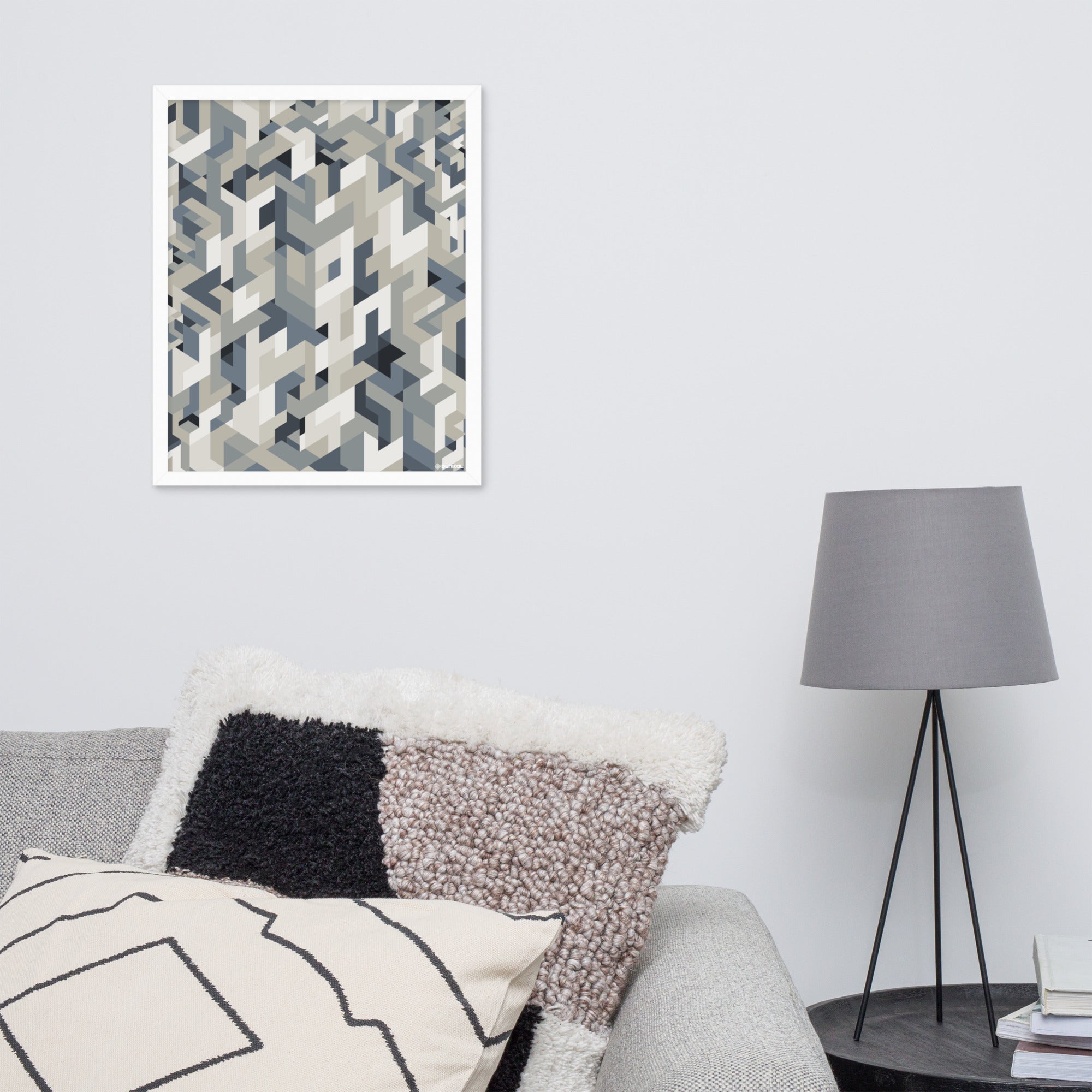 Affiche Encadrée — Graal d'ardoise