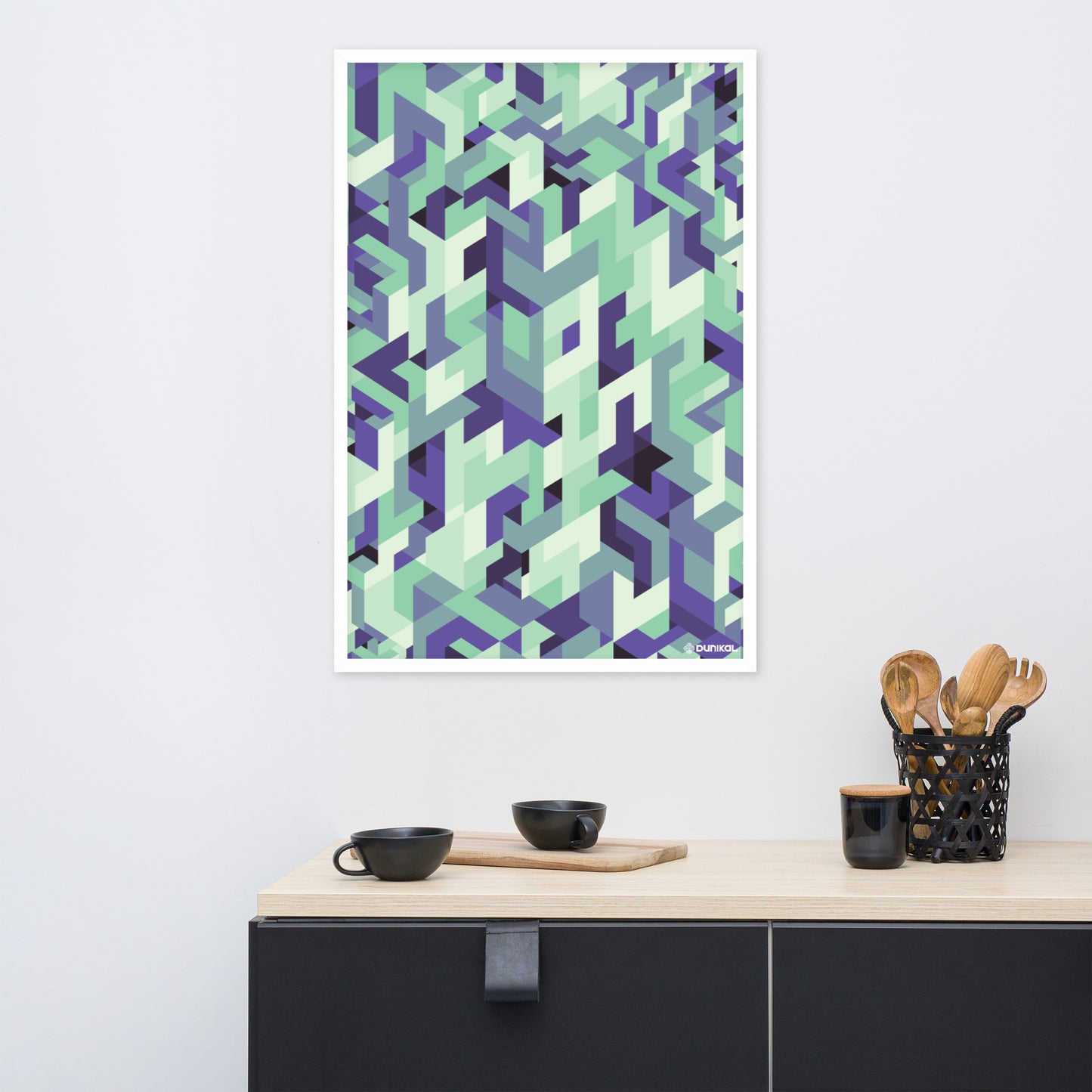 Framed Poster ❯ Isomenigme ❯ Purple tea