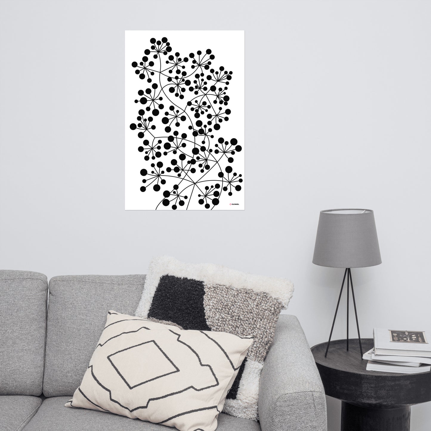 Matte paper poster ❯ Arboricool ❯ Black on white