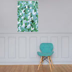 Affiche papier mat — Trèfle céleste