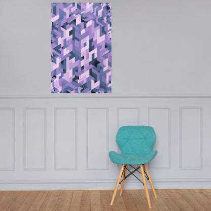 Matte paper poster ❯ Isomenigme ❯ Lavender there