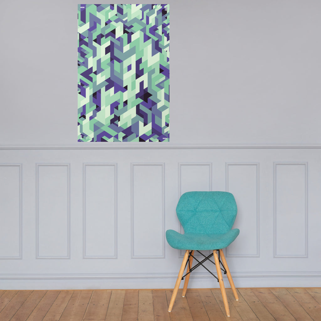 Affiche papier mat — Thé mauve