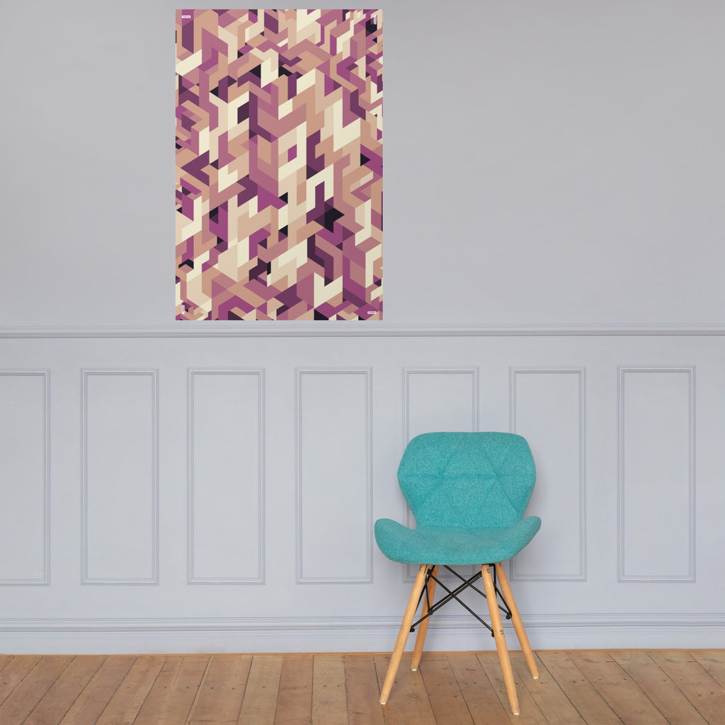 Affiche papier mat — Brume cuivrée