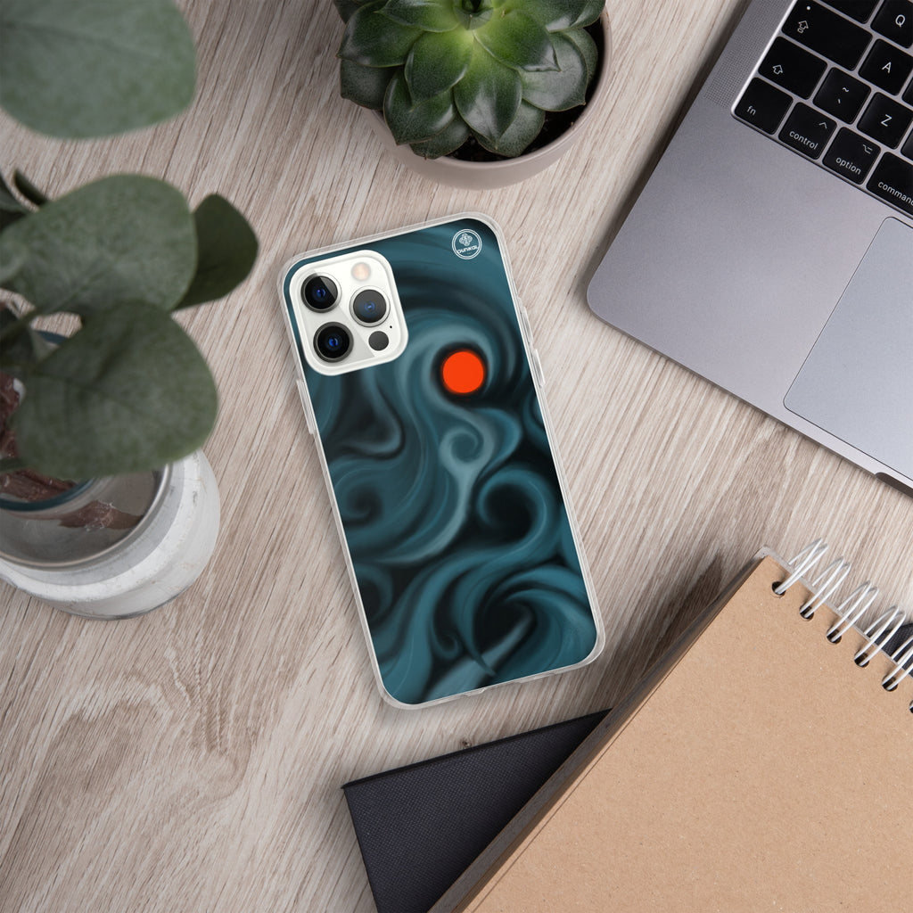 Étui pour iPhone — Lune rouge