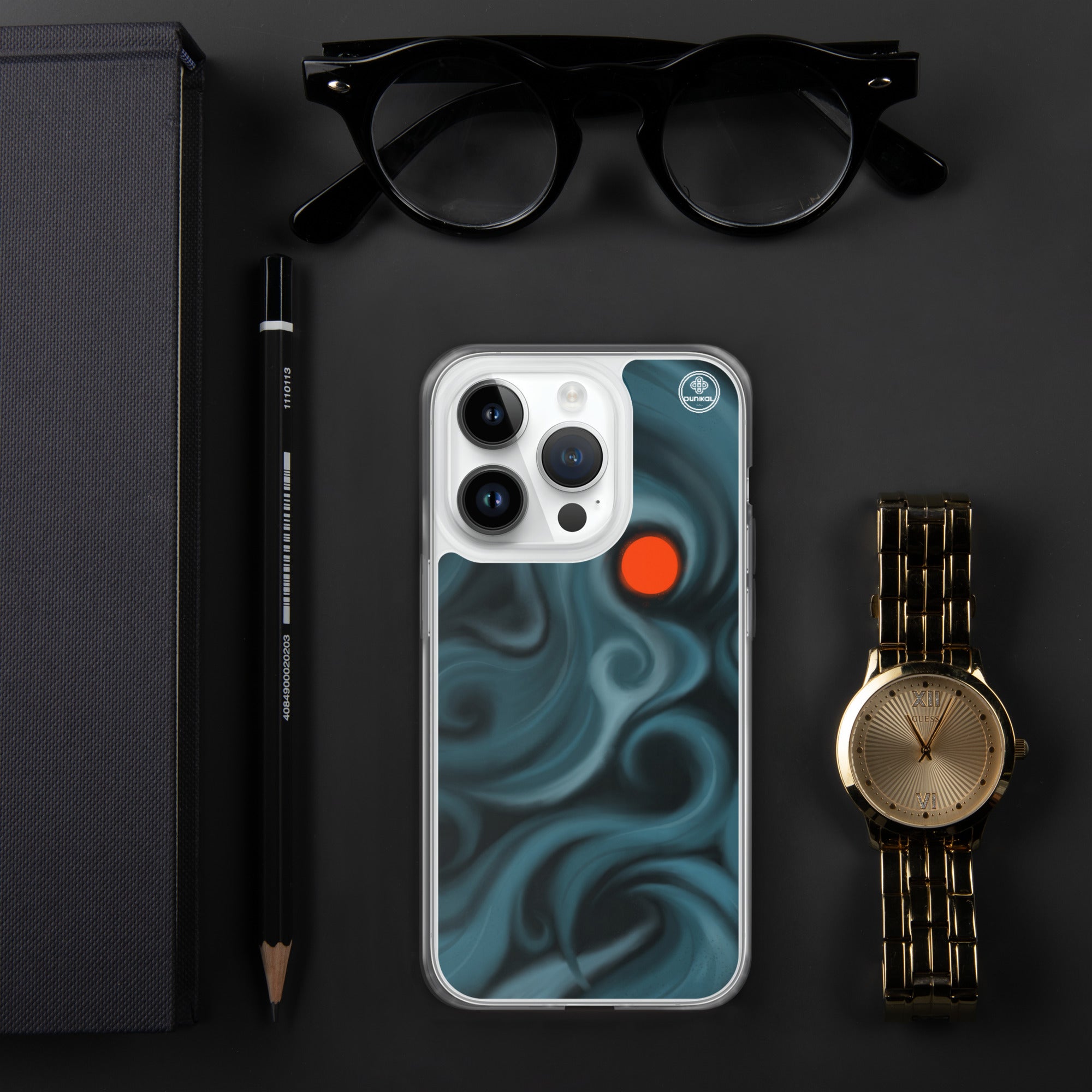 Étui pour iPhone — Lune rouge