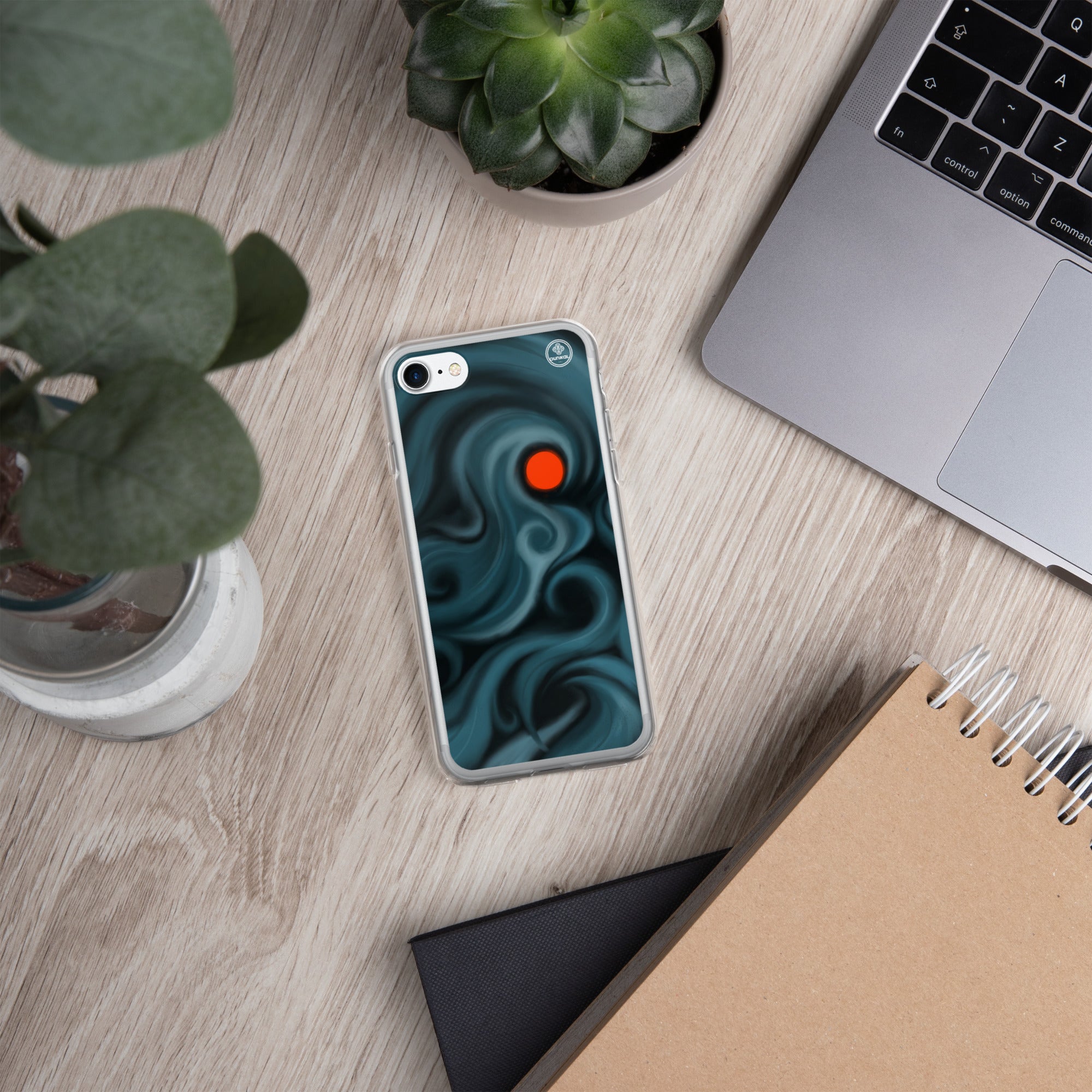 Étui pour iPhone — Lune rouge