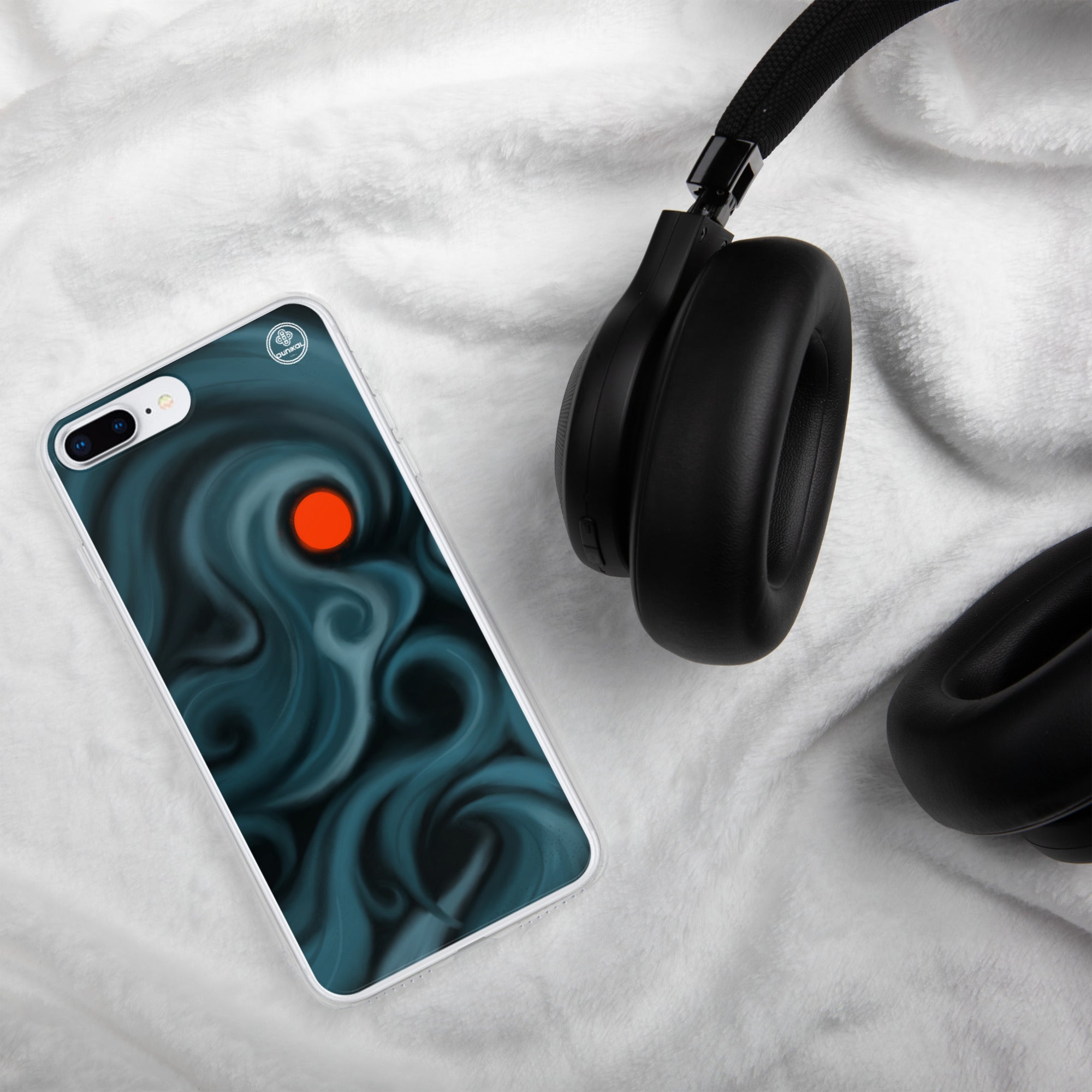 Étui pour iPhone — Lune rouge