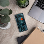 Étui pour iPhone — Lune rouge