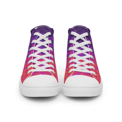 Men's Canvas Sneakers ❯ Polygonal Gradient ❯ Galaxy