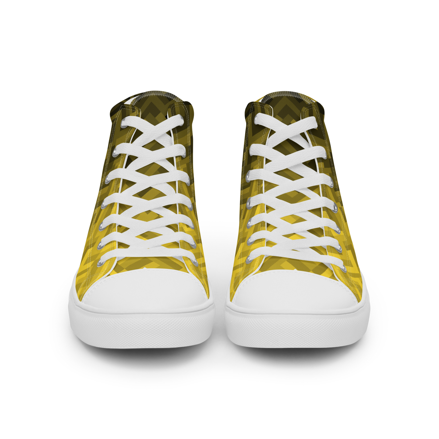Men's Canvas Sneakers ❯ Polygonal Gradient ❯ Rayon