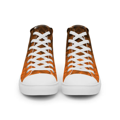 Men's Canvas Sneakers ❯ Polygonal Gradient ❯ Flambeau