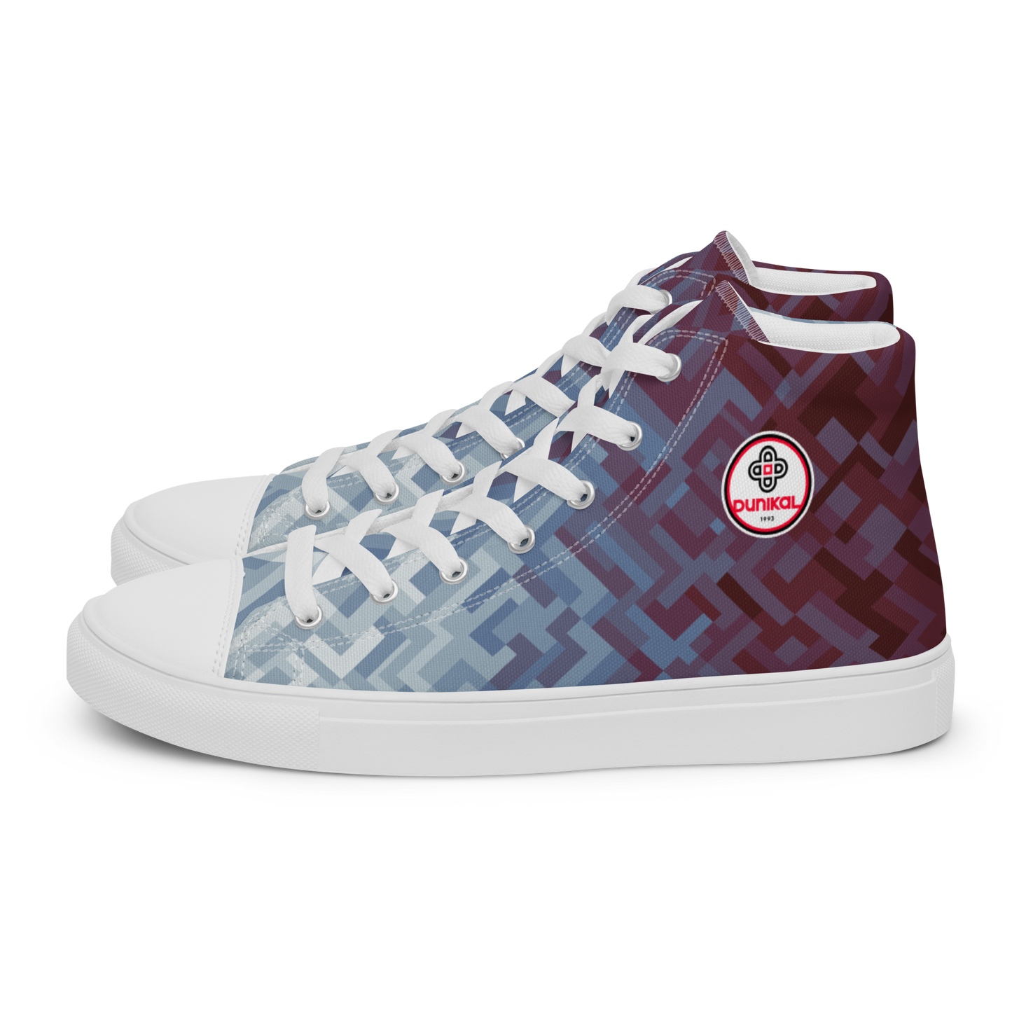 Men's Canvas Sneakers ❯ Polygon Gradient ❯ Chasse-Galerie