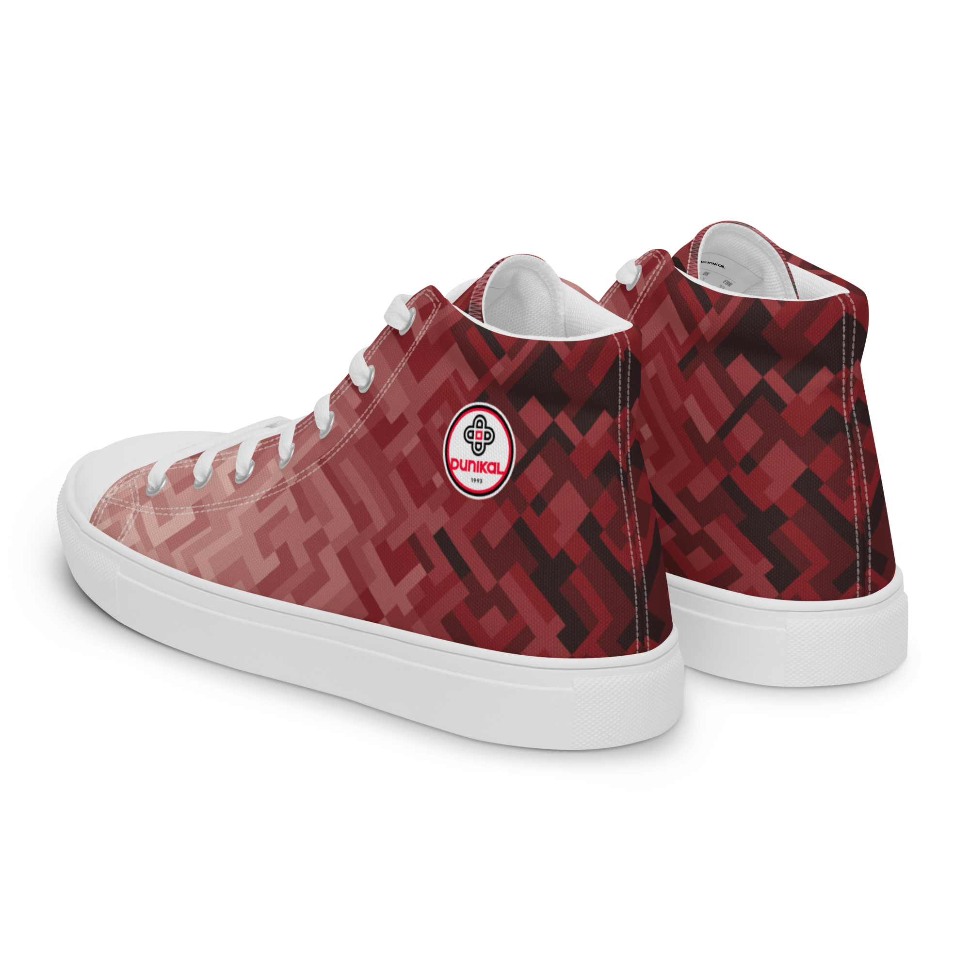 Zapatillas de lona — Rojo rubí