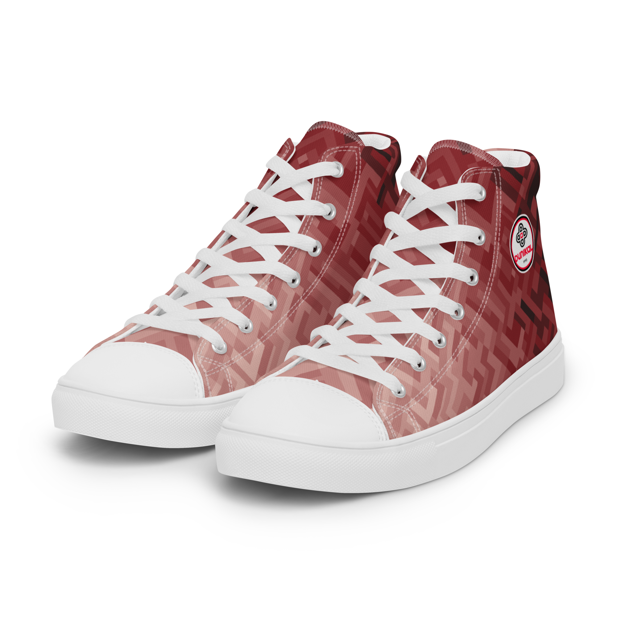 Zapatillas de lona — Rojo rubí