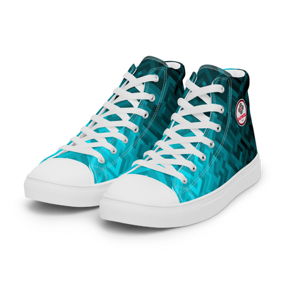 Men's Canvas Sneakers ❯ Polygonal Gradient ❯ Springboard