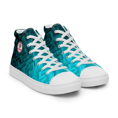 Men's Canvas Sneakers ❯ Polygonal Gradient ❯ Springboard