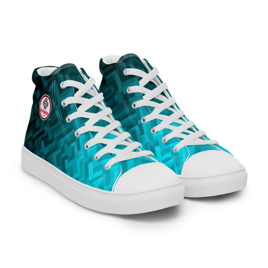 Men's Canvas Sneakers ❯ Polygonal Gradient ❯ Springboard