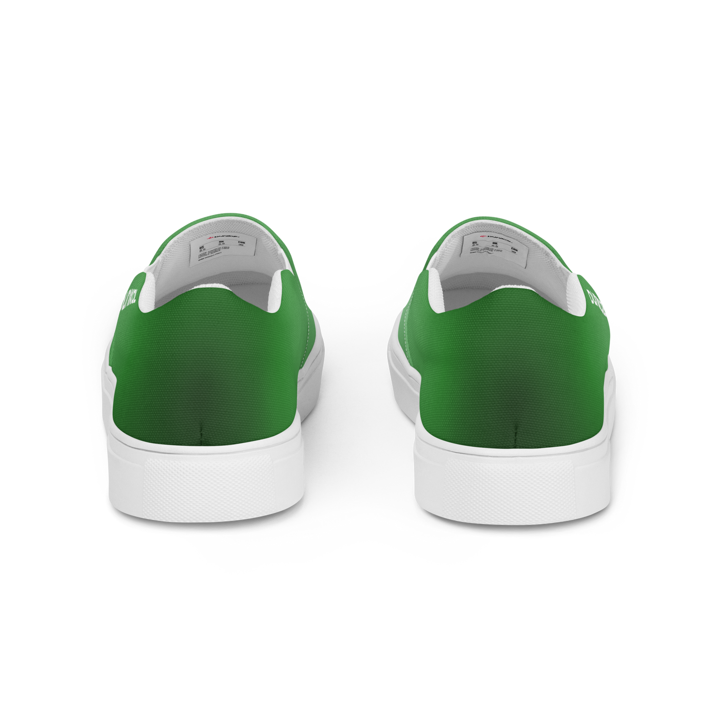 Men's Canvas Slip-Ons ❯ Pure Gradient ❯ Forest Green