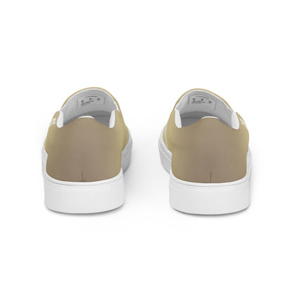 Men's Canvas Slip-ons ❯ Pure Gradient ❯ Metallic Gold