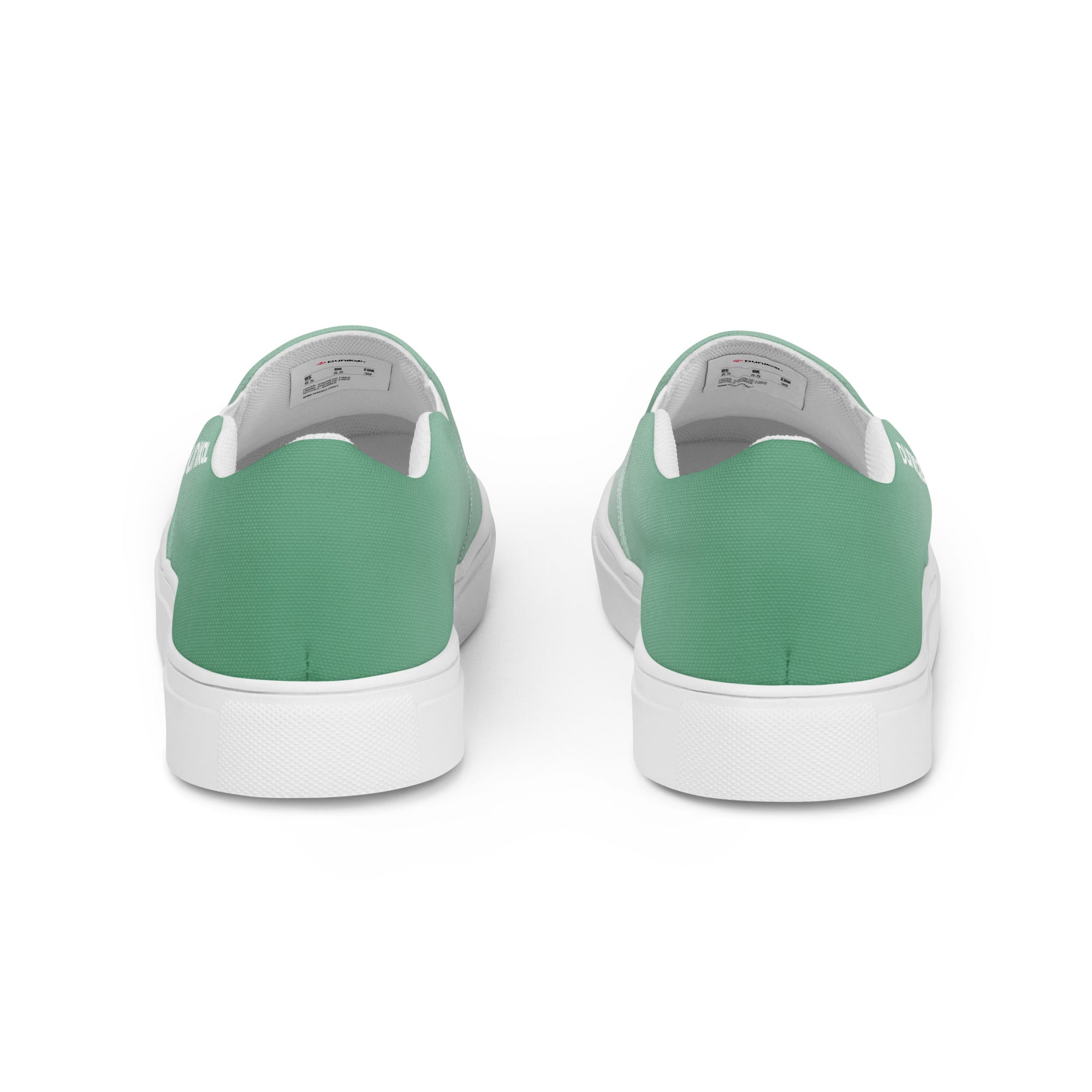 Canvas Slip-Ons — Brilliant Emerald