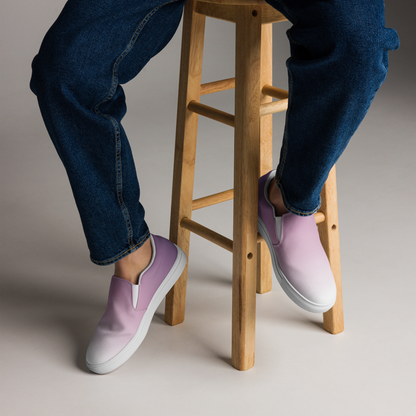 Men's Canvas Slip-ons ❯ Pure Gradient ❯ Lavender Lilacs