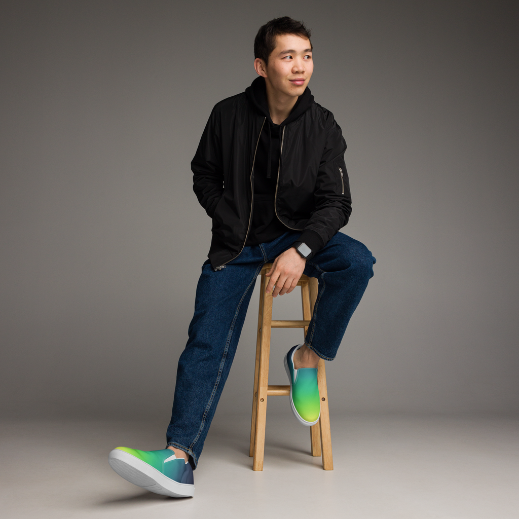 Enfilables en toile — Aurore boréale