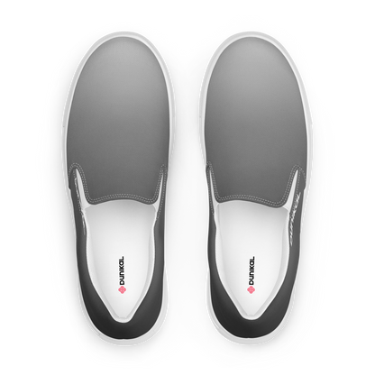 Men's Canvas Slip-ons ❯ Pure Gradient ❯ Silver