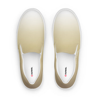 Men's Canvas Slip-ons ❯ Pure Gradient ❯ Metallic Gold