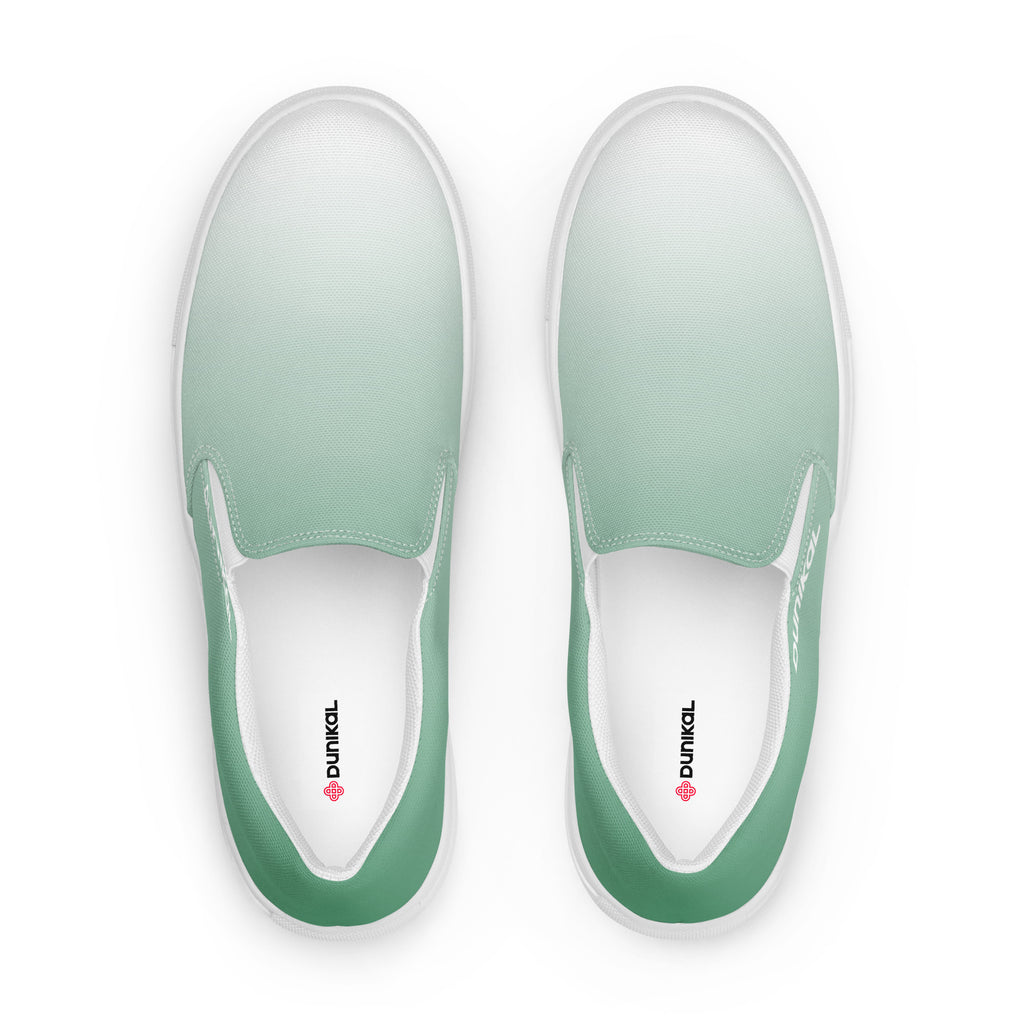 Canvas Slip-Ons — Brilliant Emerald