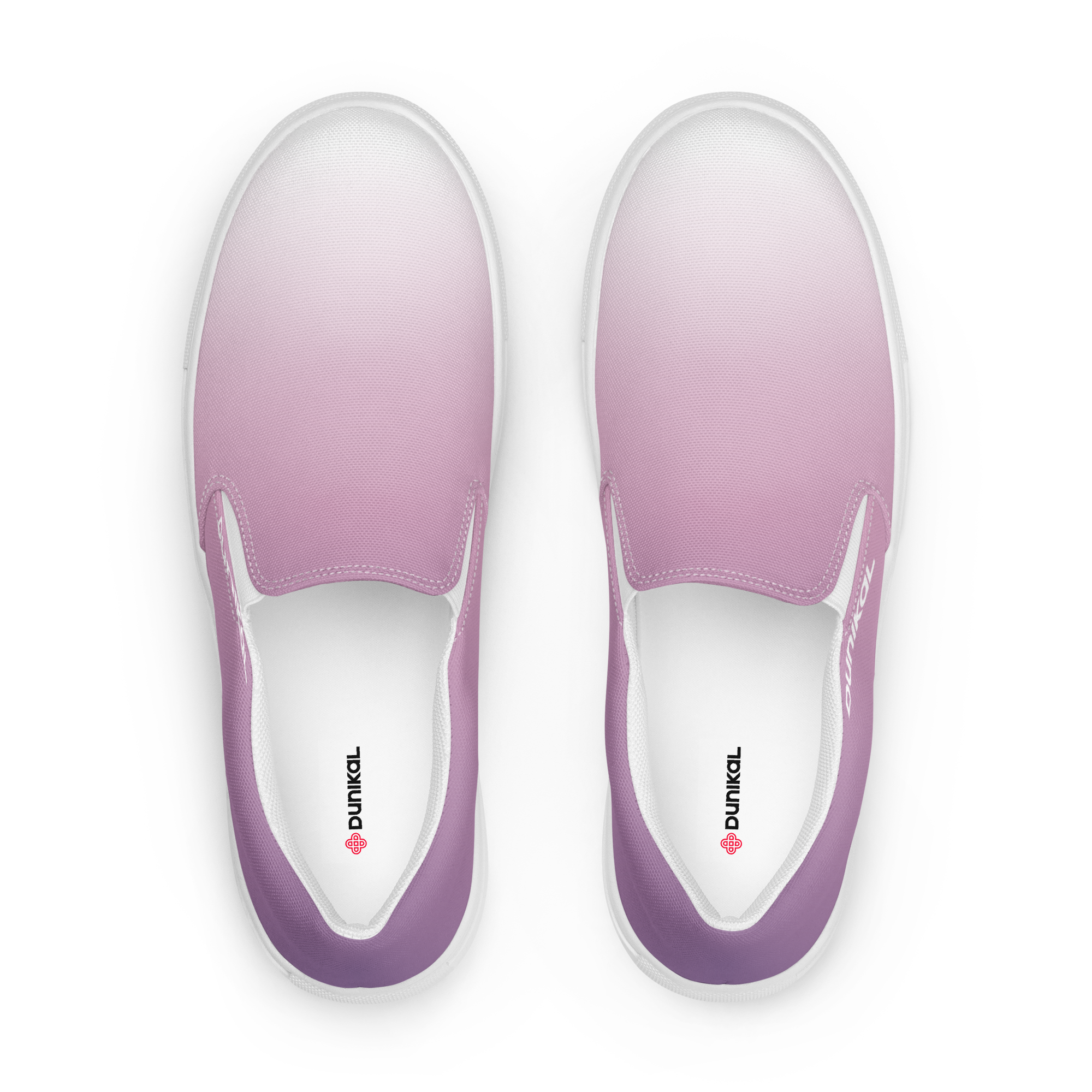 Enfilables en toile — Lilas lavandes