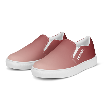 Men's Canvas Slip-ons ❯ Pure Gradient ❯ Ruby Red