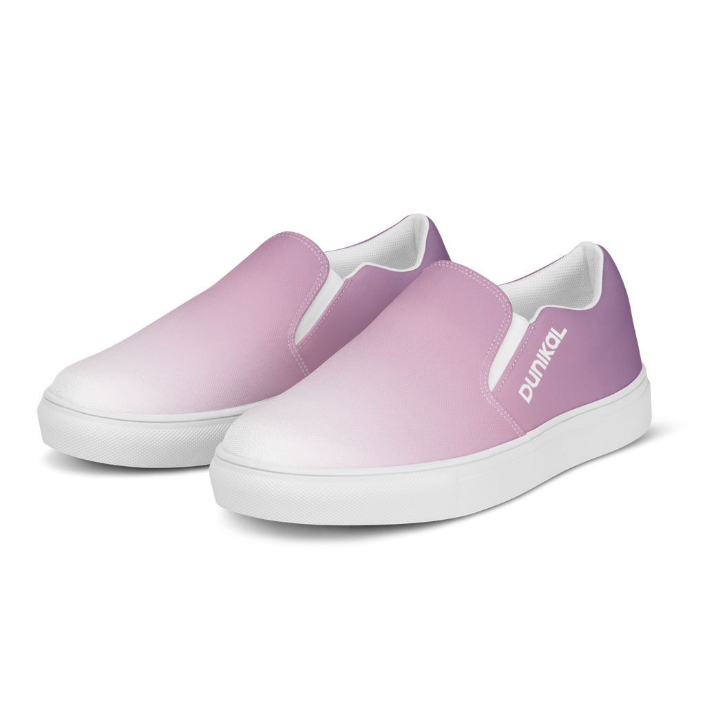 Enfilables en toile — Lilas lavandes